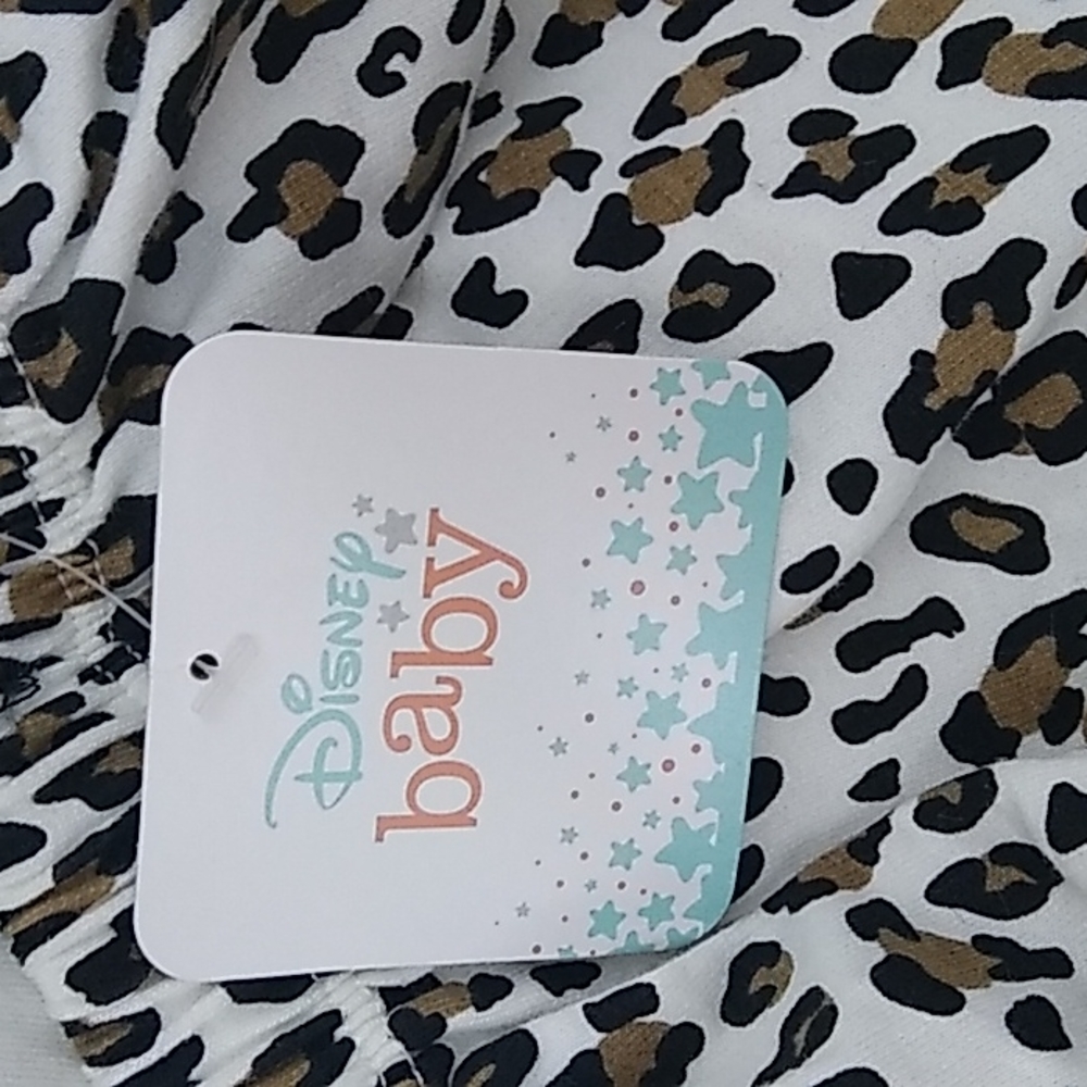Disney Minnie & Mickey Leopard Print Baby Outfit - Picture 4 of 4